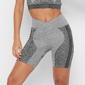 Maniere De Voir Gray Bike Shorts
